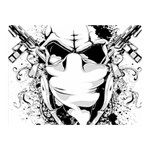 Graphic-design-vector-skull Two Sides Premium Plush Fleece Blanket (Mini) 35 x27  Blanket Back