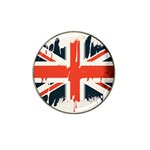 Union Jack England Uk United Kingdom London Hat Clip Ball Marker (4 pack) Front