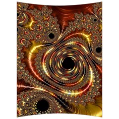 Geometric Art Fractal Abstract Art Back Support Cushion by Ndabl3x