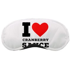 I Love Cranberry Sauce Sleeping Mask by ilovewhateva