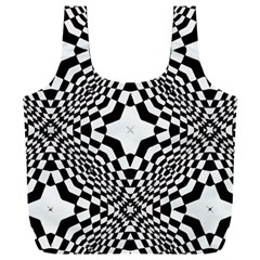 Tile Repeating Pattern Texture Full Print Recycle Bag (xxxl) by Ndabl3x