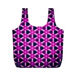 Digital Art Artwork Abstract Full Print Recycle Bag (M) Front