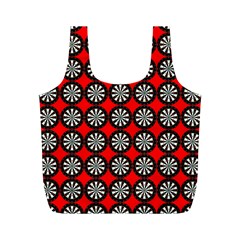 Dart Board Target Game Full Print Recycle Bag (m) by Ndabl3x