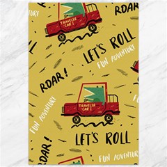 Childish-seamless-pattern-with-dino-driver Canvas 20  X 30  by Vaneshart