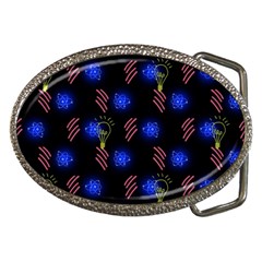 Background Pattern Graphic Belt Buckles by Vaneshop