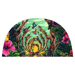 Monkey Tiger Bird Parrot Forest Jungle Style Anti Scalding Pot Cap by Grandong