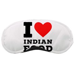 I Love Indian Food Sleeping Mask by ilovewhateva