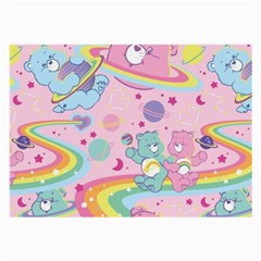 Bears Kawaii Pattern Large Glasses Cloth (2 Sides) by Cowasu
