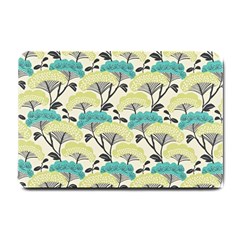 Flora Nature Color Japanese Patterns Small Doormat by Cowasu