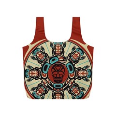 Skull Grateful Dead Phone Gratefuldead Full Print Recycle Bag (s) by Cowasu