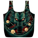 Dragon Art Full Print Recycle Bag (XXXL) Back