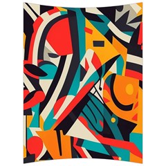 Colorful Abstract Back Support Cushion by Jack14