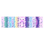 Background Graphic Beautiful Wallpaper Art Oblong Satin Scarf (16  x 60 ) Front