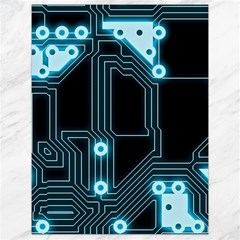 A Completely Seamless Background Design Circuitry Canvas 18  X 24  by Amaryn4rt