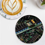 Computer Ram Tech - UV Print Round Tile Coaster Front