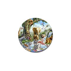 Beautiful Jungle Animals Golf Ball Marker (10 Pack) by Ravend