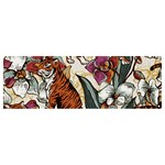 Natural-seamless-pattern-with-tiger-blooming-orchid Banner and Sign 12  x 4  Front