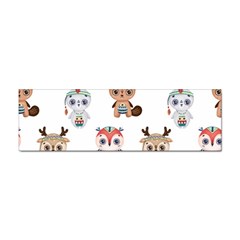 Cute-cartoon-boho-animals-seamless-pattern Sticker Bumper (100 Pack) by uniart180623
