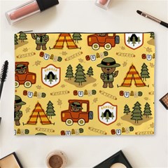 Seamless-pattern-funny-ranger-cartoon Cosmetic Bag (xl) by uniart180623
