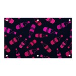 Wine Bottles Background Graphic Banner and Sign 5  x 3  Front