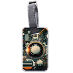 Technology Robot Internet Processor Luggage Tag (two Sides) by Ravend