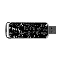 E=mc2 Text Science Albert Einstein Formula Mathematics Physics Portable Usb Flash (two Sides) by uniart180623