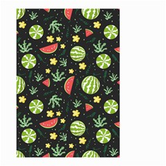 Watermelon Berries Patterns Pattern Small Garden Flag (two Sides) by uniart180623