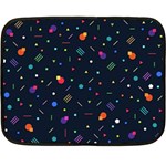 Abstract Minimalism Digital Art Abstract Two Sides Fleece Blanket (Mini) 35 x27  Blanket Front