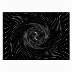Abstract Mandala Twirl Large Glasses Cloth (2 Sides) by uniart180623