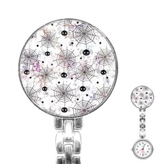 Creepy Spider Stainless Steel Nurses Watch by uniart180623