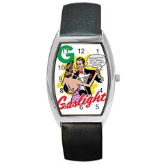 G Is For Gaslight Funny Dance1-01 Barrel Style Metal Watch by shoopshirt
