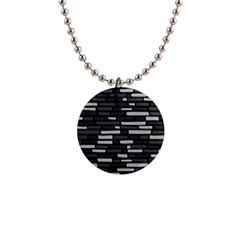 Black And Grey Wall 1  Button Necklace by ConteMonfrey