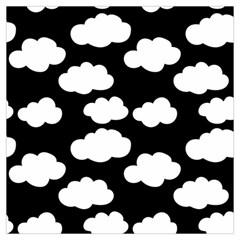 Bw Clouds Lightweight Scarf  by ConteMonfrey