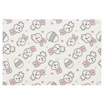 Cute Pattern With Easter Bunny Egg Banner and Sign 6  x 4  Front