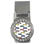 Cars Pattern Money Clips (CZ)  Front