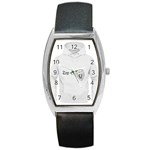 (2) Barrel Style Metal Watch Front