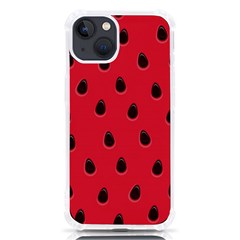 Seamless-watermelon-surface-texture Iphone 13 Tpu Uv Print Case by Simbadda