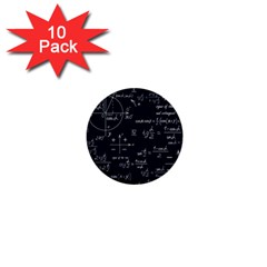 Mathematical-seamless-pattern-with-geometric-shapes-formulas 1  Mini Buttons (10 Pack)  by Simbadda