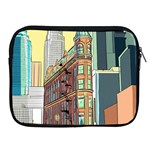 Building Urban Architecture Tower Apple iPad 2/3/4 Zipper Cases Front