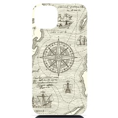 Vintage World Map Antique Iphone 14 Plus Black Uv Print Case by Proyonanggan