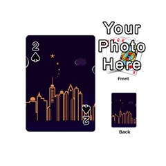 Skyscraper Town Urban Towers Playing Cards 54 Designs (mini) by Bangk1t