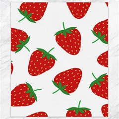 Seamless Pattern Fresh Strawberry Canvas 8  X 10  by Bangk1t