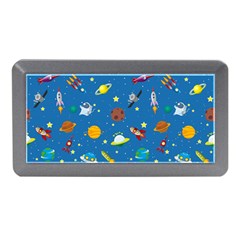 Space Rocket Solar System Pattern Memory Card Reader (mini) by Bangk1t