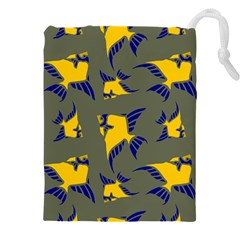 Background Pattern Texture Design Wallpaper Drawstring Pouch (4xl) by pakminggu