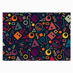 Doodle Pattern Large Glasses Cloth by Grandong