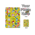 Robot Pattern Playing Cards 54 Designs (Mini) Front - Diamond10