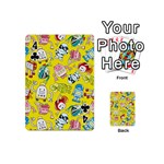 Robot Pattern Playing Cards 54 Designs (Mini) Front - Club4