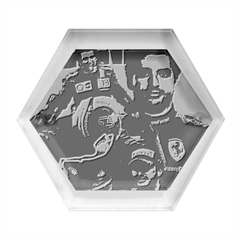 Carlos Sainz Hexagon Wood Jewelry Box by Boster123