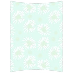 Mazipoodles Bold Daisies Spearmint Back Support Cushion by Mazipoodles