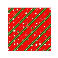 Christmas-paper-star-texture     - Square Satin Scarf (30  X 30 ) by Bedest